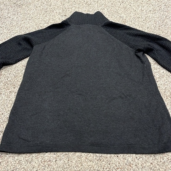 Dakini Turtleneck Sweater Pullover Geometric Pattern Cotton Blend Sz 1X - Picture 7 of 7